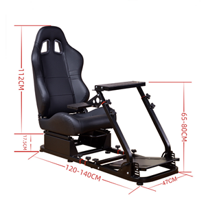 New Classic E-Sports Sport Universal Ajustable Gaming Racing Gaming Simulador <span class=keywords><strong>Asiento</strong></span> de coche - Product Image 4