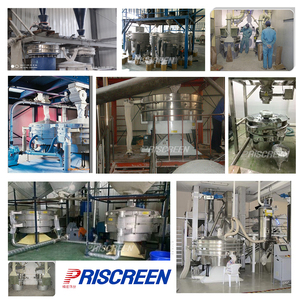 Setaccio per Polvere di Funghi 2-500 Mesh, Diametro Setaccio Vaglio Vibrante 1000 Screener Machine 380V - Product Image 6