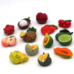 Холодильник для фруктов Bionic с 3D магнитами на холодильник, ананас, бамбук, авокадо, Пайя, клубника, дуриан, вишня, карамбола