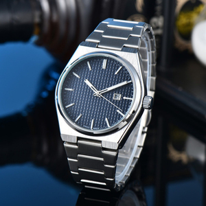 Reloj de Cuarzo Tianjia con Tres Agujas, Visualización de Fecha, Correa de Acero, Resistente al Agua, Luminoso, Estilo Ejecutivo, Reloj de Pulsera para Parejas - Product Image 5