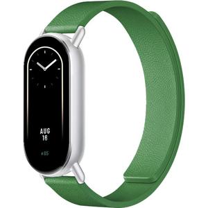 สายนาฬิกาข้อมือซิลิโคนแม่เหล็กนุ่มลายลิ้นจี่ Millet Bracelet 8/9 Millet 10/NFC ขนาด 12 มม. ดีไซน์เรียบหรู สแตนเลสสตีล - Product Image 4