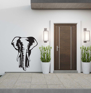 Hotel and Apartment <b>House</b> <b>Number</b> Sign Plates Made of Rusty Steel Metal for Door Signage - Product Image 1