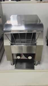 Grille-pain électrique commercial à convoyeur 2,24 kW, grille-pain automatique à grande vitesse pour <span class=keywords><strong>restaurant</strong></span>, hôtel, café, <span class=keywords><strong>petit</strong></span>-déjeuner - Product Image 2