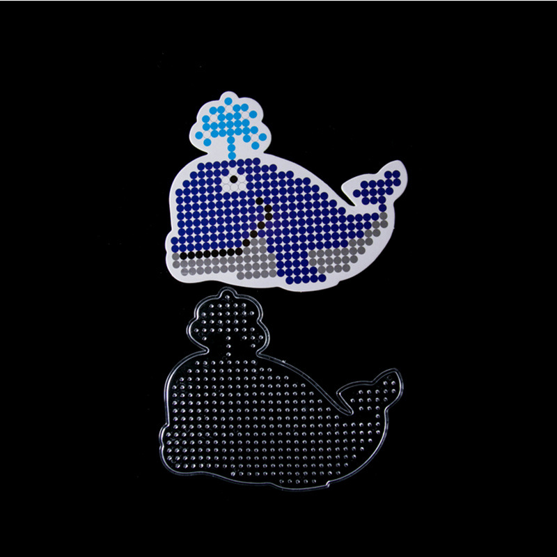 Carte de couleur modèle baleine