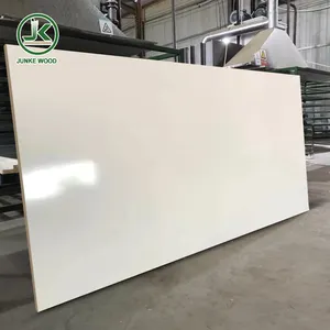 Hot Sale 12mm Thickness melamine Medium Density Fiberboard Decorative Mdf Board For Home Decoration