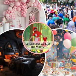 Costume d'inspiration conte <span class=keywords><strong>de</strong></span> fées pour enfant, origine usine, avec détail tablier, pour événement créatif, choix du créateur <span class=keywords><strong>de</strong></span> costumes, Costume <span class=keywords><strong>de</strong></span> Cendrillon rouge - Product Image 2