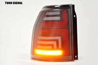 Feux arrière à LED modifiés pour Mitsubishi Pajero V93 V97 2009-2020 pièces automobiles avec clignotant séquentiel nouveau feu arrière ABS