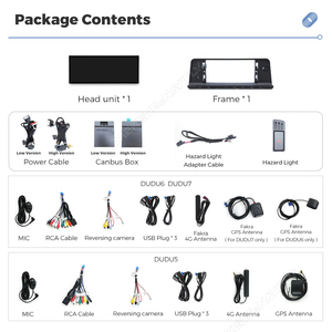 <span class=keywords><strong>Autoradio</strong></span> Android DUDU7 <span class=keywords><strong>avec</strong></span> kits de cadre de façade, boîte Canbus, cockpit intelligent puissant et expérience d'exploitation système pour Audi A4L 2009-2016 - Product Image 5