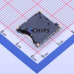 5027740891 SD Card / Memory Card Connector SMD Connector Self-Return Type MicroSD Card (TF Card) Card Holder 1.8mm - Product Image 2