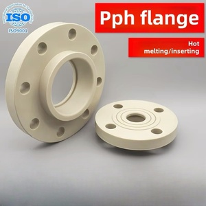 Jiqing mông hàn tương thích và áp lực cao Khoan Dung nhựa hóa chất phụ kiện đường ống pph nóng chảy ổ cắm mặt bích - Product Image 5