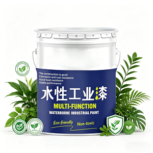 Pintura industrial multifuncional a base de agua, revestimiento protector anticorrosión, antioxidante y resistente a altas temperaturas - Product Image 1