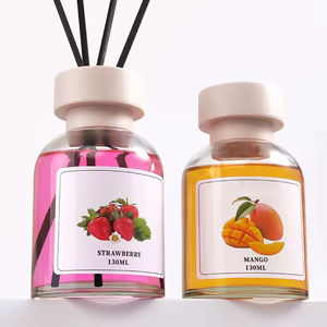 Difusor de aroma de 130 ml, juego de lujo con aceite esencial natural, perfume aromático para el hogar, dormitorio, oficina, ambientador. - Product Image 5