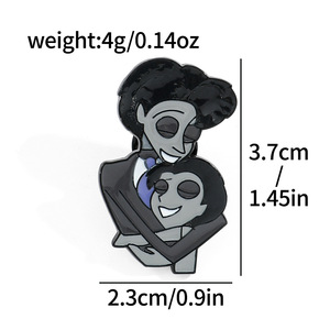 Broche en alliage USA Cartoon Comics <span class=keywords><strong>Tim</strong></span> Burtons Corpse Bride Brooch - Product Image 5