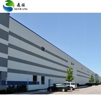 Edificio de Estructura de Acero Galvanizado Moderno de Gran Envergadura, Taller Prefabricado con Certificación ISO9001 para Reparación de Equipos de Minería
