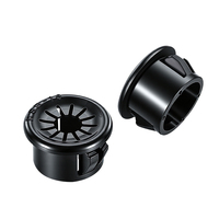Passe-câble rond en plastique pour mobilier de bureau, protecteur de câble à clipser, gestion des câbles pour meubles, armoires et bureaux