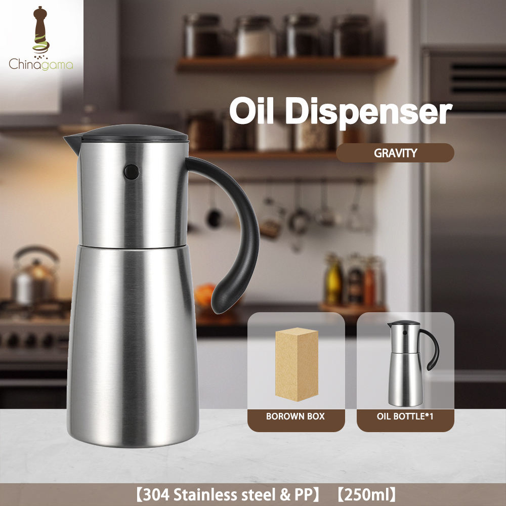#S4*304ss*250ml*bouteille d'huile