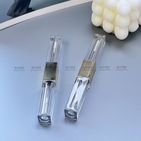 Emballage cosmétique en ABS moulé par injection pour gloss à lèvres double embout carré personnalisé, vente en gros