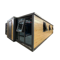 Maison Conteneur Pliable Extensible 2 Chambres, Bâtiment Modulaire Portable, Expédition Chine, Conteneur Pliant Extensible 20ft 40ft