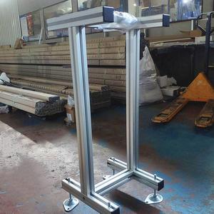 Aluminum Alloy Photovoltaic Equipment Brackets Customized Size 6000 Series Splicing Processing For Solar Testing - Product Image 2