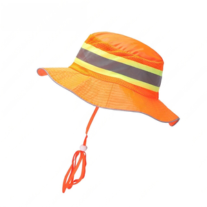 Bande réfléchissante Highlight Chapeau réfléchissant à larges bords Chapeau fluorescent Sunsaade pour l'assainissement d'été Protection solaire - Product Image 3