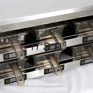 Venta Directa de Fábrica: Vitrina Calentadora Comercial para Empanadas de Carne y Hamburguesas - Product Image 5