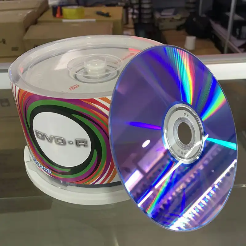 Disco de grabación de DVD, DVD-R de disco óptico de 50 piezas