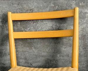 VN OEM, silla de comedor duradera de madera de pino macizo, cómoda silla portátil de arce para dormitorio, parques de cocina modernos al aire libre - Product Image 3