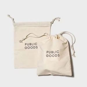 Bolsa Ecológica de Muselina de Algodón Orgánico con Cordón, Pequeña, Blanca, con Logotipo Personalizado, para Compras y Protección Contra el Polvo - Product Image 2