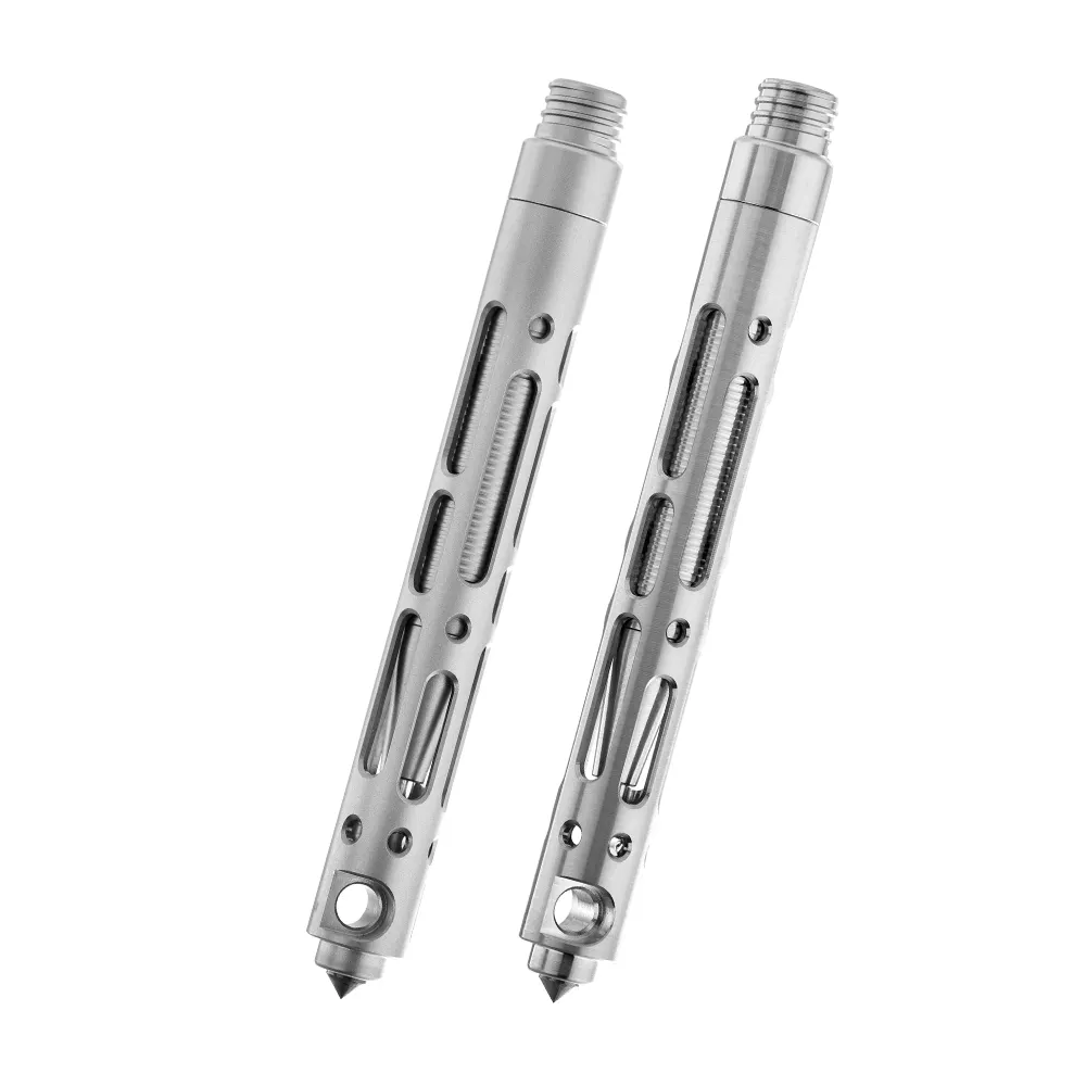 2024 High Quality Self Defense mini tactical pen Survival Gear Outdoor Titanium pen Multitool EDC metal pen With Glass Breaker