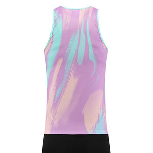 Chaleco Deportivo Casual para Mujer, con Estampado, de Lona, para Atletismo, Maratón y Competencia, con Logotipo Personalizado, de Secado Rápido y Transpirable - Product Image 5