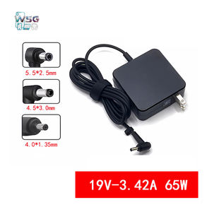 SZ-Wisbuild ノートパソコン AC アダプター充電器 ASUS 用 19V 33W/45W/65W 100-240V 入力 5.5x2.5mm/4.0x1.35mm/4.5x3.0mm ポート スクエア電源 - Product Image 5
