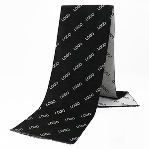 Bufanda de imitación de cachemira personalizada para empresas, al por mayor, para otoño e invierno, cálida, a prueba de frío, para conferencias y reuniones, para regalos corporativos - Product Image 2