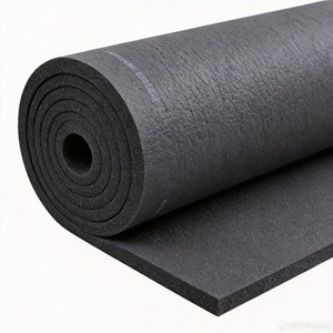 B1 Grade Closed Cell NBR PVC Rubber <b>Foam</b> Insulation Board Heat Insulation Plastic Rubber Sheet For HVAC Duct - Product Image 2