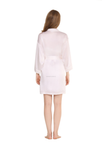 Nuovo arrivo abito 100% seta 19 mamme di gelso abiti di lusso damigella d'onore nuziale Kimono abiti da notte donna su misura <span class=keywords><strong>Sexy</strong></span> <span class=keywords><strong>vestaglia</strong></span> - Product Image 6