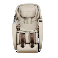 Fauteuil de massage et d'étirement Yoga, corps entier, zéro gravité, trajectoire SL, pétrissage Shiatsu 4D