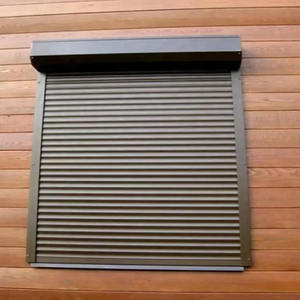 Magazzino personalizzato in lega di alluminio <span class=keywords><strong>porta</strong></span> avvolgibile intelligente impermeabile e antivento - Product Image 5