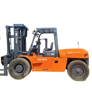 מלגזה דיזל 10 טון, 100% במלאי, עוצמה חזקה, רב-שטח, מלגזה בעלת מנוע בעירה פנימית - Product Image 1