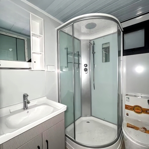 Sang Trọng 20ft 30ft 40ft Nhỏ Nhỏ Nhỏ Có Thể Gập Lại Di Động Container Nhà Đúc Sẵn Gấp Mở Rộng Cấu Trúc Thép Di Động Nhà - Product Image 3