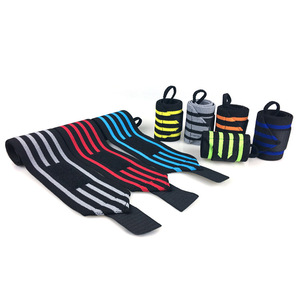 Custom Logo Bodybuilding Pull up Weight Lifting Power Gym Wrist Supports Assist <b>Straps</b> Wrist <b>Straps</b> - Product Image 1