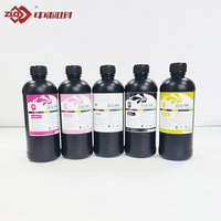 Tinta para Impresora UV LED para Logotipos en Vinilo, Tinta UV LED para Superficies Blandas y Duras, Tinta UV DTF