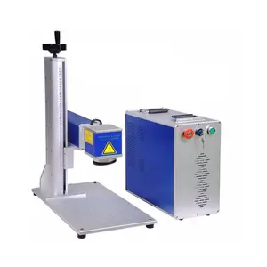 Portable 20w 30w 50w Raycus Optical Fiber Laser Marking Engraving Machine Metal Engraving Laser