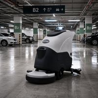 Autolaveuse commerciale électrique autoportée pour l'entretien des sols durs