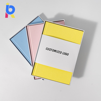 Fabrication de carnets imprimés à couverture rigide Ensemble de journaux en lin