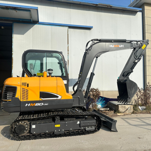 HUMMUH 브랜드 6 톤 크롤러 굴삭기 Yanmar 엔진 새로운 EPA 준수 고효율 원래 공장 Hengli PLC 모터 펌프 - Product Image 4