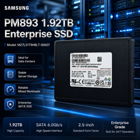 Unidad de Estado Sólido (SSD) Empresarial Samsung PM893 MZ7L31T9HBLT-00A07 de 1.92TB, SATA 2.5'', SATA 6Gb/s, V-NAND TLC, 550MB/s, para Servidor