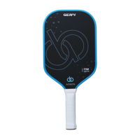 Raquette de pickleball de haute qualité en carbone GEN 4, génération 4, noyau court en EVA de 16 mm, durable et portable pour l'entraînement et le divertissement