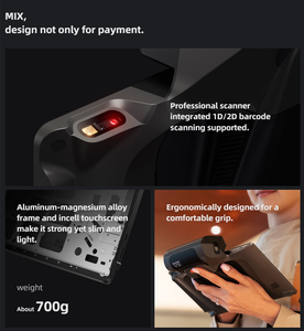 Sunmi V3 mix Android Tablet POS giá máy Checker màn hình cảm ứng hệ thống POS cho cửa hàng bán lẻ - Product Image 6