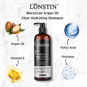 Private Label Hair Care Organic Moroccan Argan Oil Shampoo for Color-treated Hair - Product Image 2