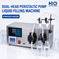 Machine de remplissage semi-automatique haute précision à double tête 50-1500 ml pour petites entreprises – Idéale pour parfums, huiles et eaux