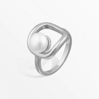 Bijoux personnalisés en argent sterling, bijoux élégants pour femmes, bague en perles